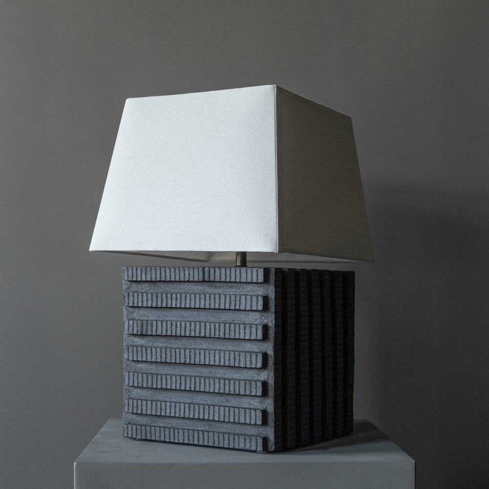 Akune Ceramic I table lamp, alternate view 4 - Carlyle Collective