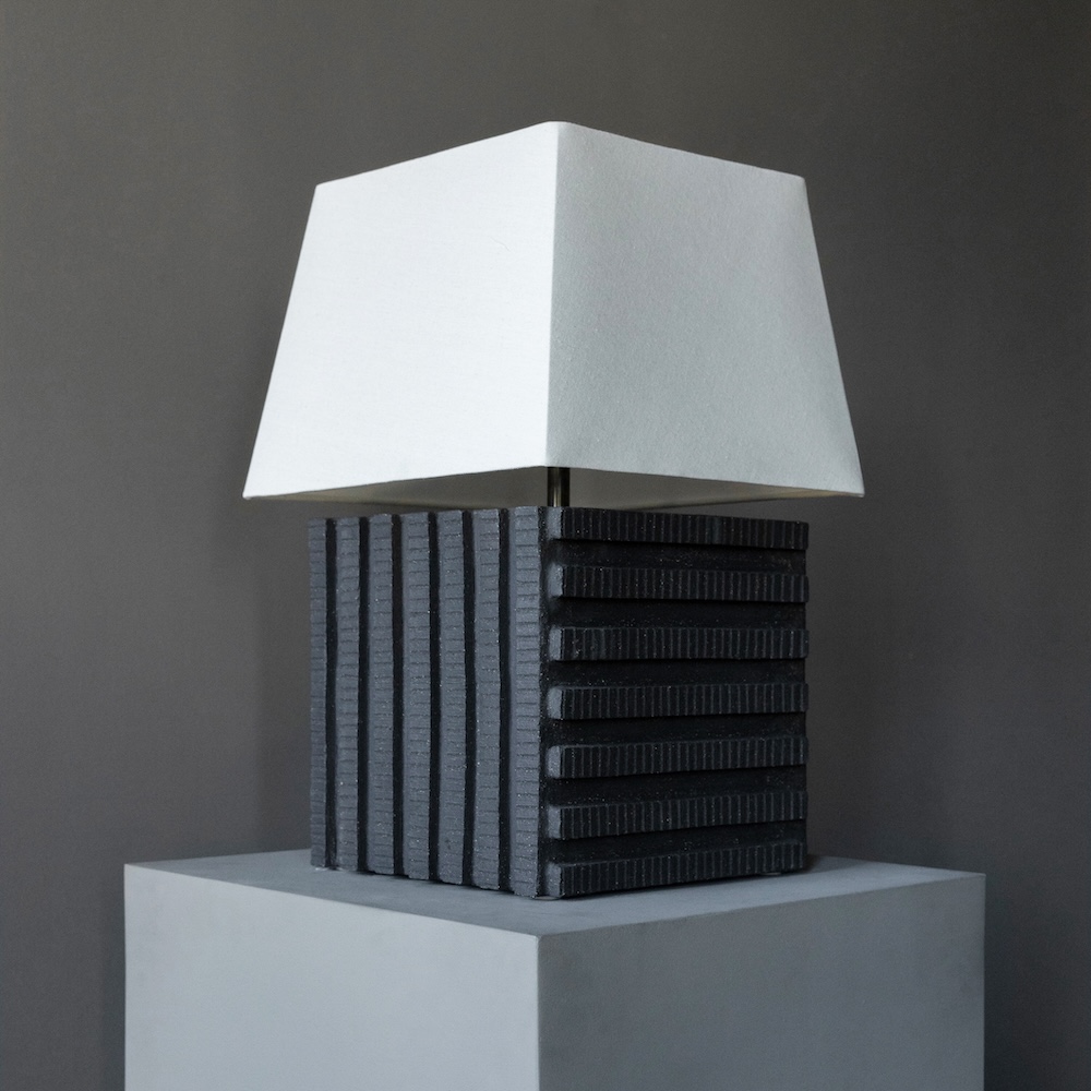 Akune Ceramic I table lamp, alternate view 2 - Carlyle Collective