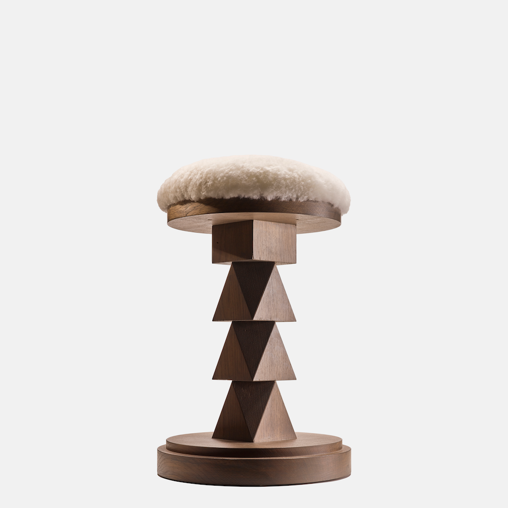 Prieure stool, alternate view 2 - Carlyle Collective