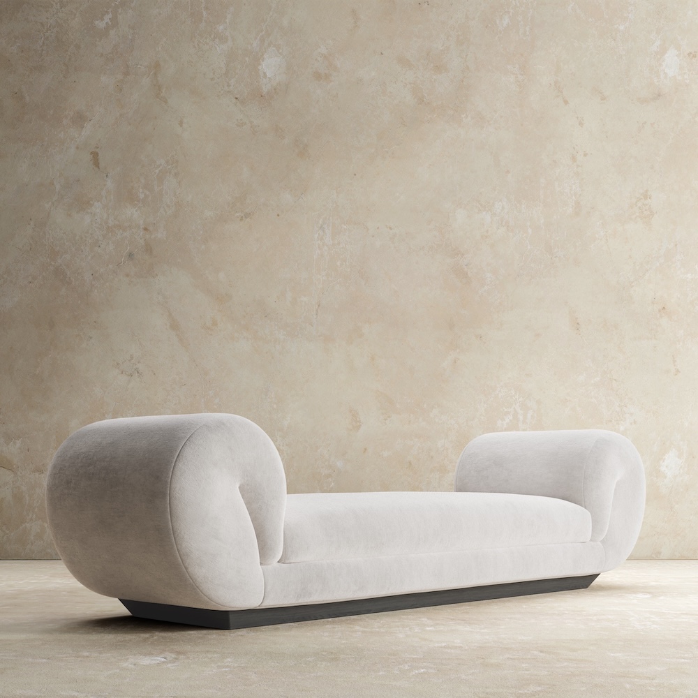 Swan daybed, alternate view 2 - Carlyle Collective