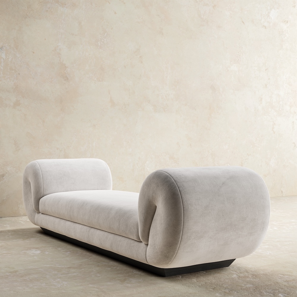 Swan daybed, alternate view 3 - Carlyle Collective