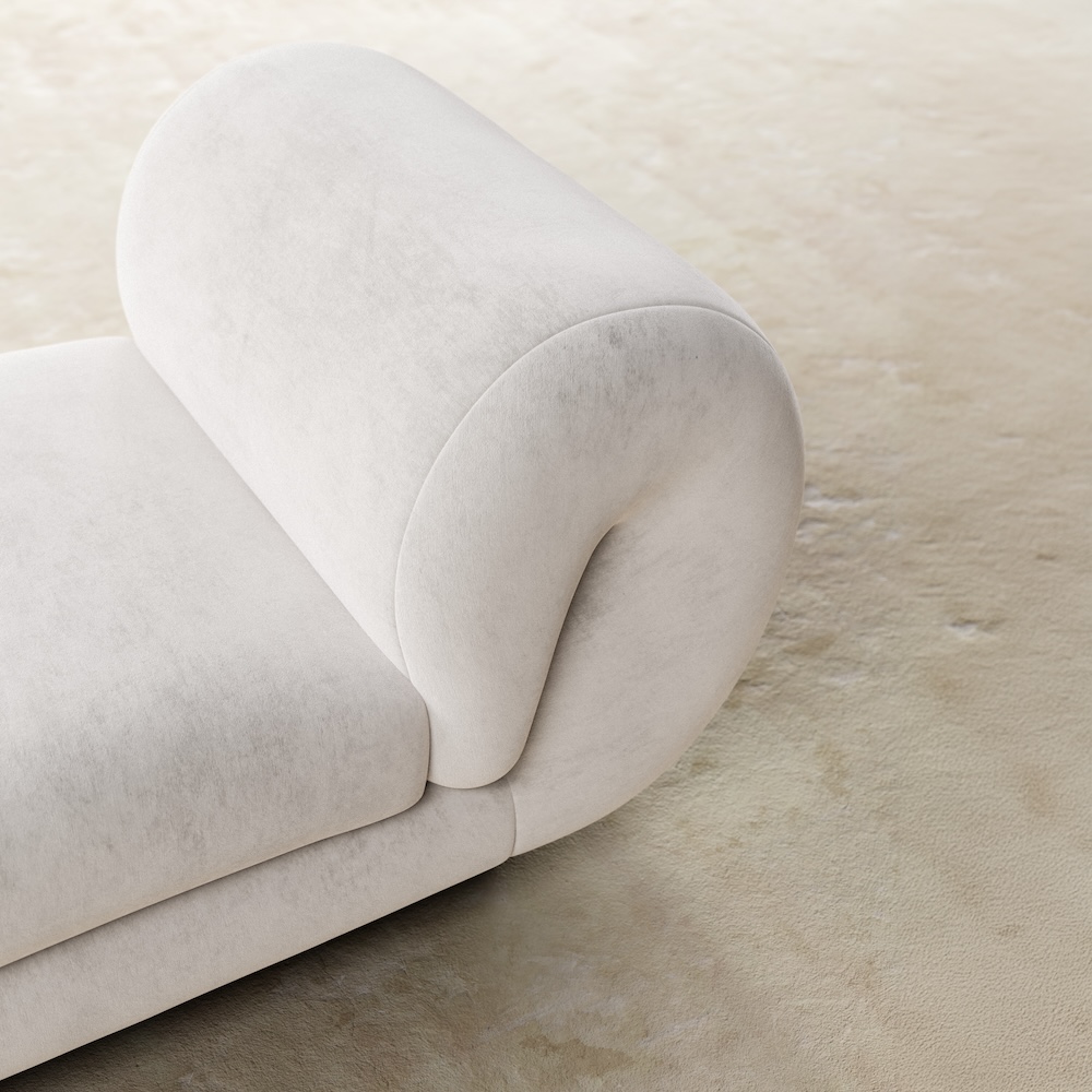 Swan daybed, alternate view 4 - Carlyle Collective