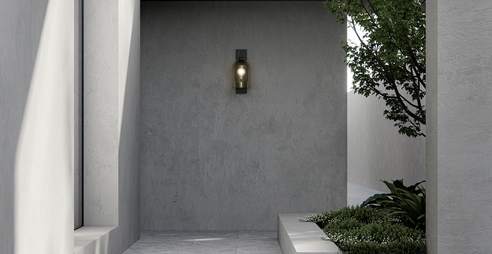 Lumi Large Exterior wall sconce, alternate view 14 - Carlyle Collective