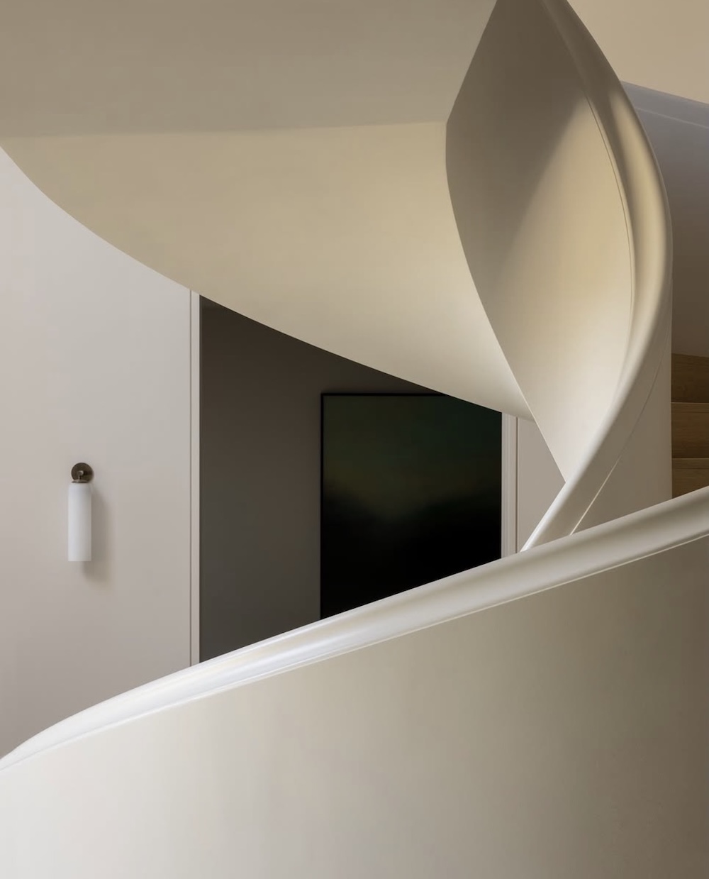 Hover Short Exterior wall sconce, alternate view 5 - Carlyle Collective