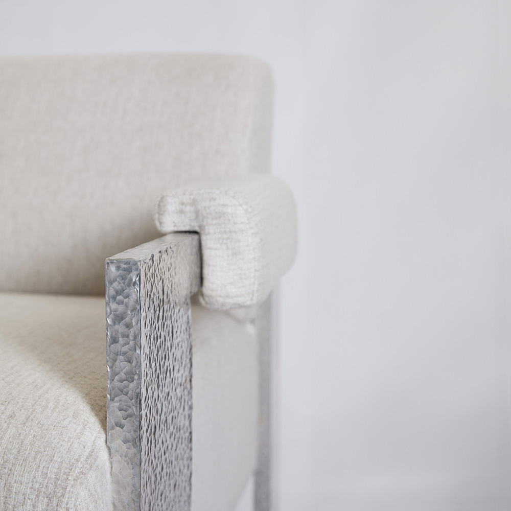Sol outdoor armchair, alternate view 2 - Carlyle Collective