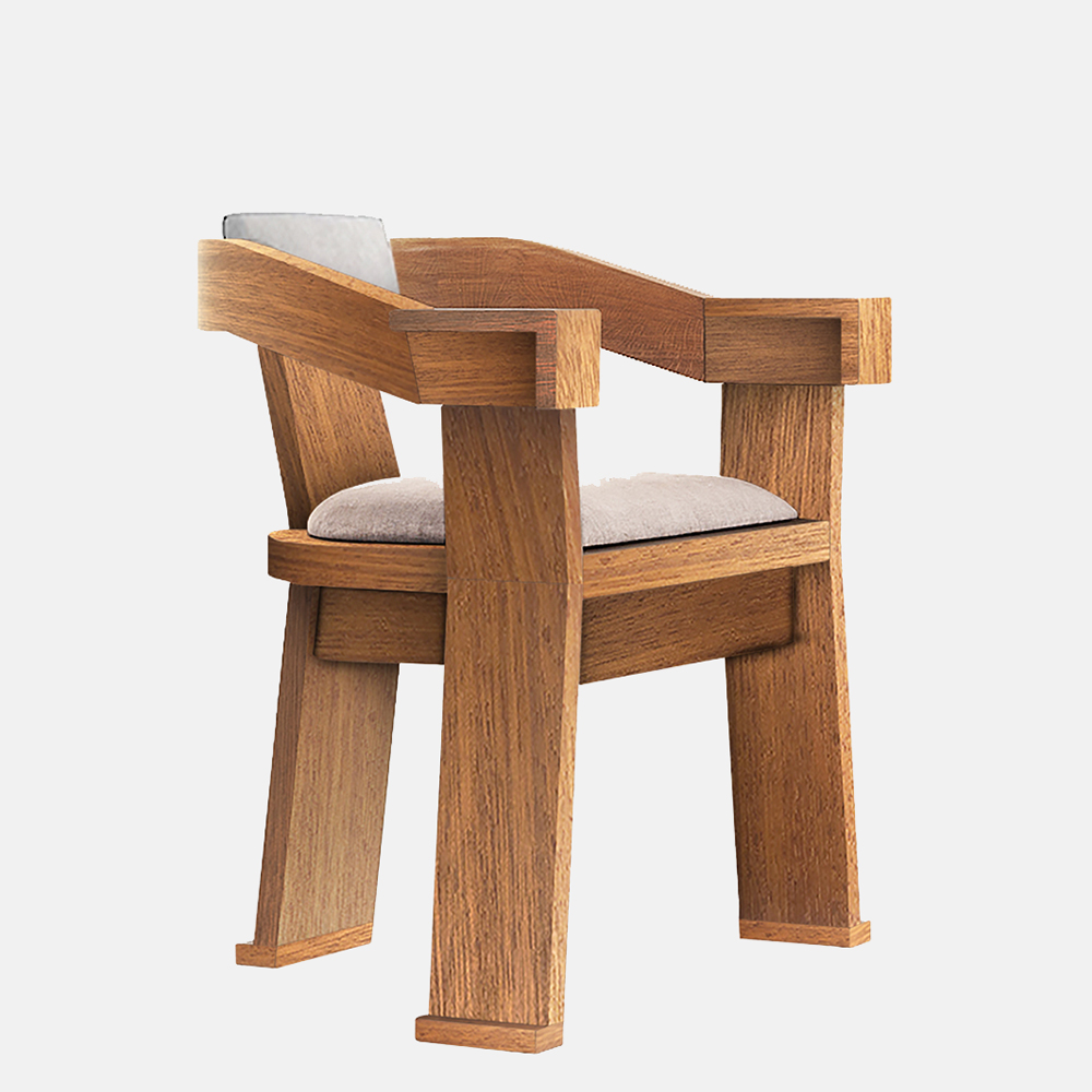 Fiona Carver outdoor dining chair, alternate view 2 - Carlyle Collective