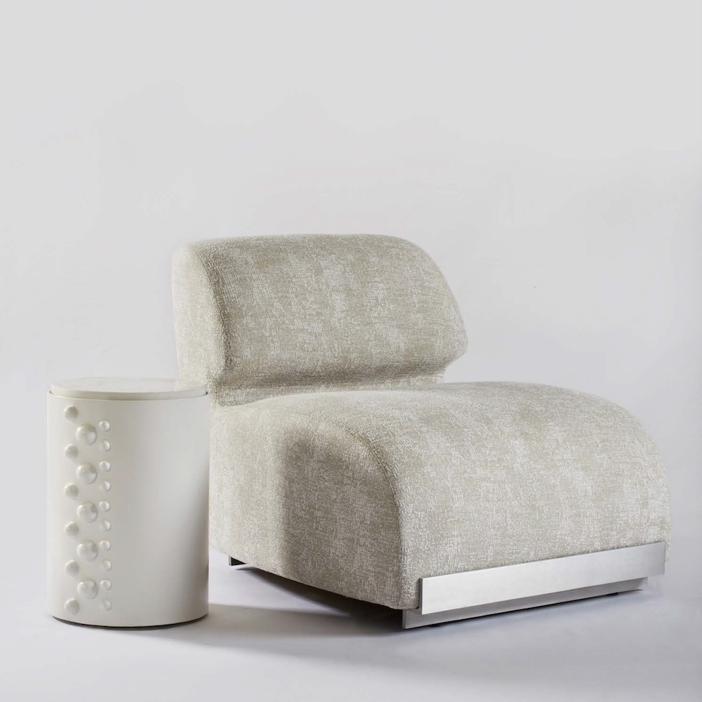 Angelina outdoor lounge chair, alternate view 2 - Carlyle Collective