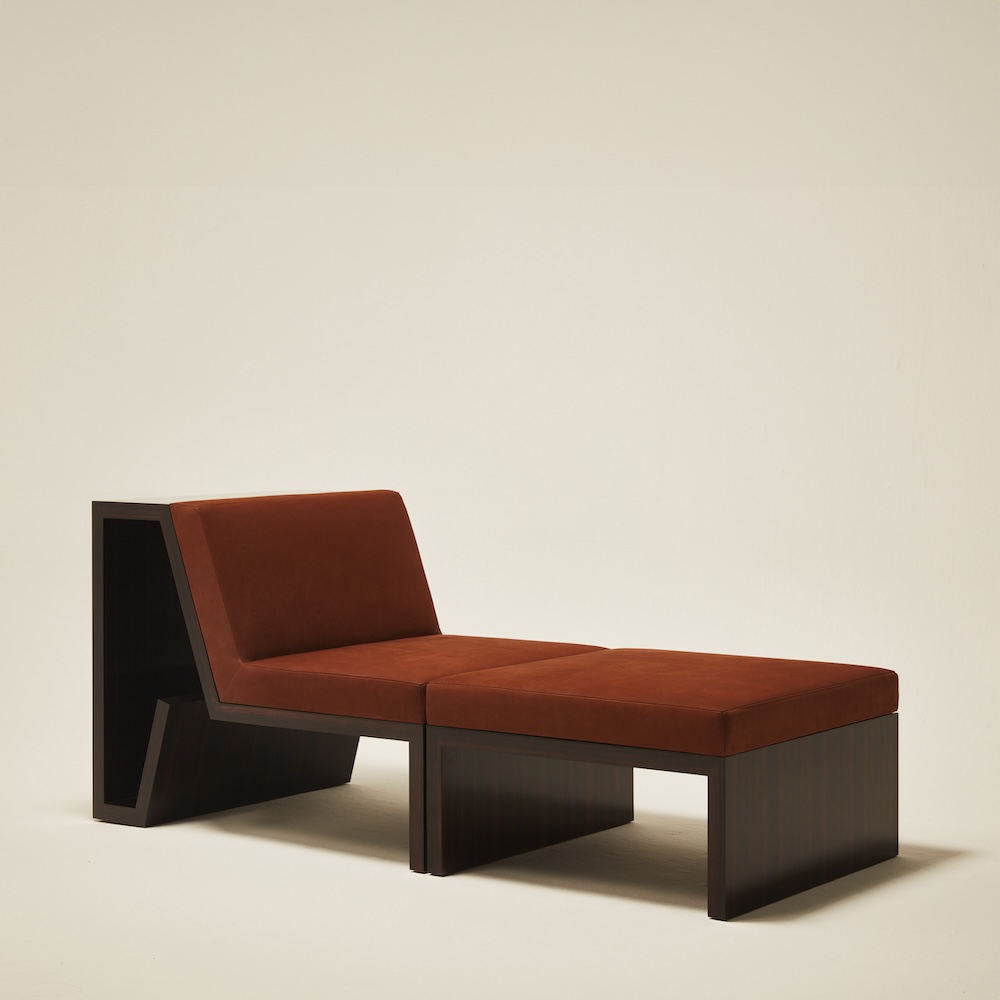 Continuous lounge chair, alternate view 3 - Carlyle Collective