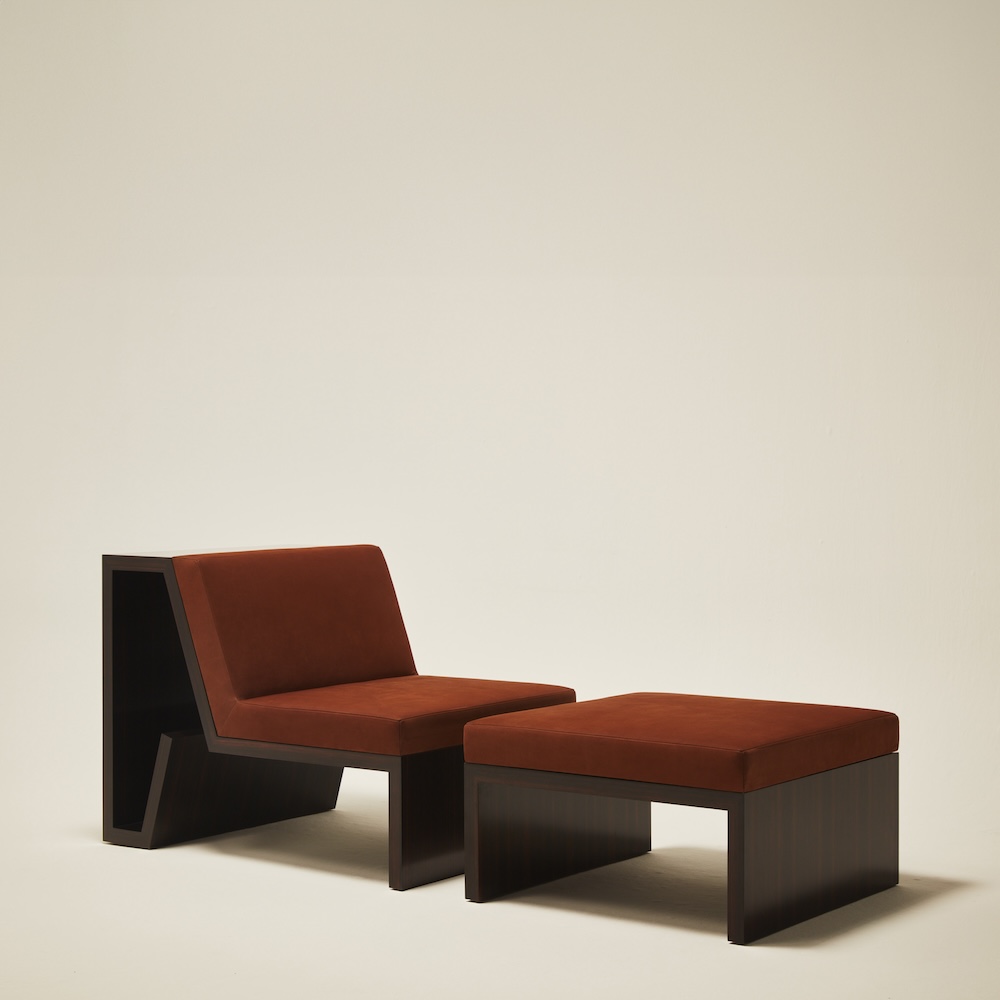 Continuous lounge chair, alternate view 2 - Carlyle Collective