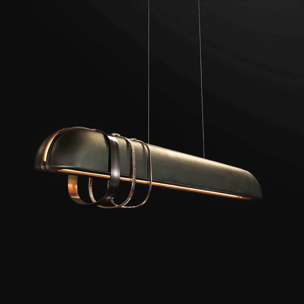 Ash pendant, alternate view 3 - Carlyle Collective