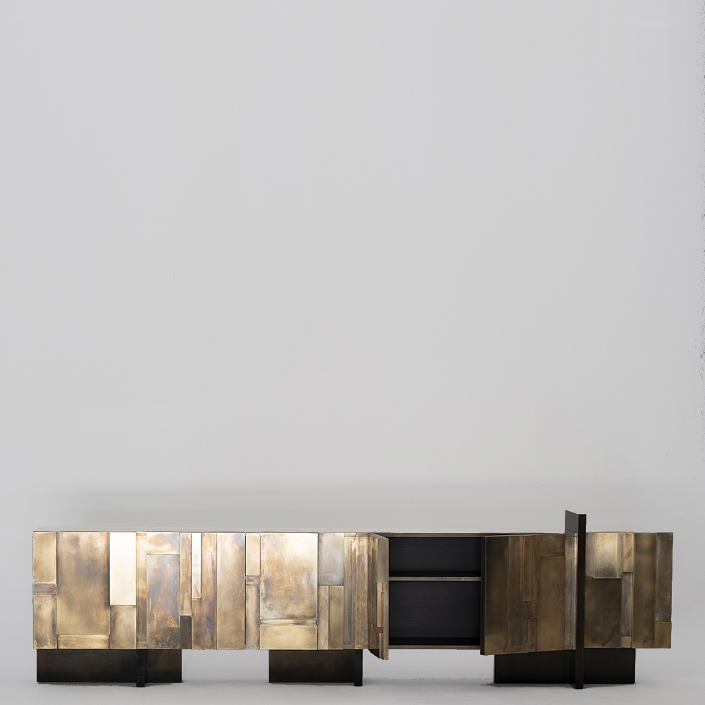 Mur sideboard, side view - Carlyle Collective