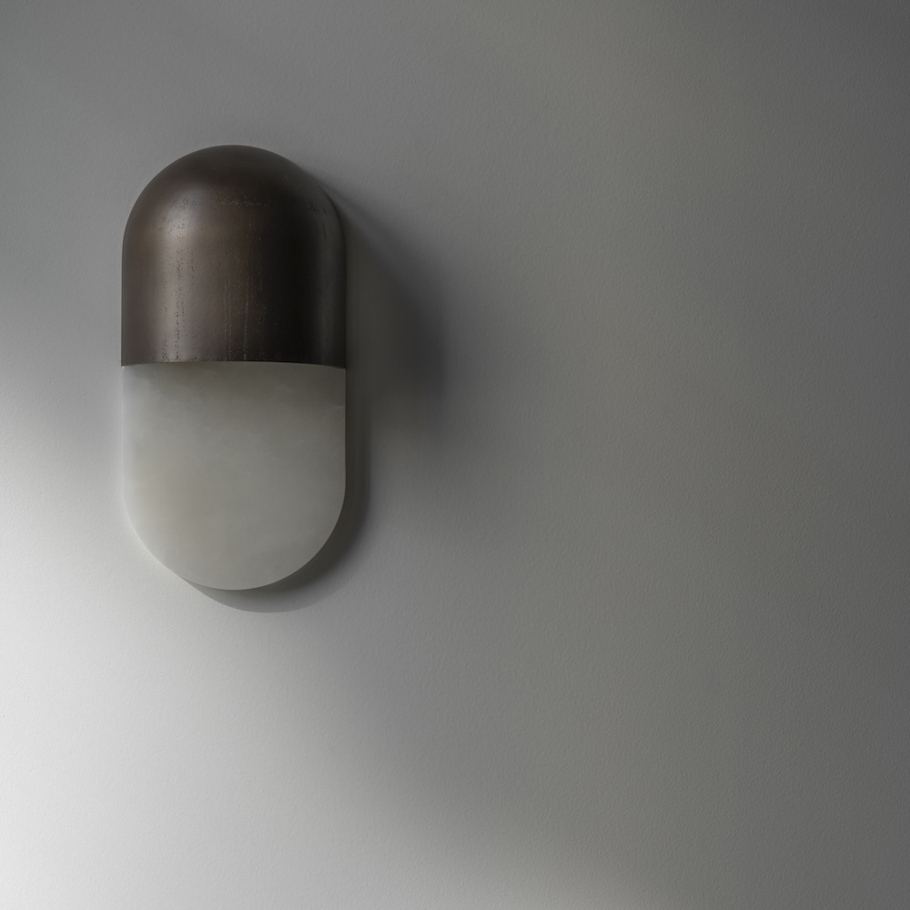 Martel wall sconce, styled interior view - Carlyle Collective