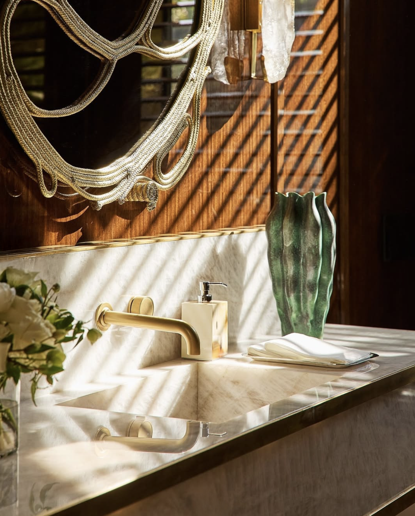 Glass Totem wall sconce, alternate view 5 - Carlyle Collective