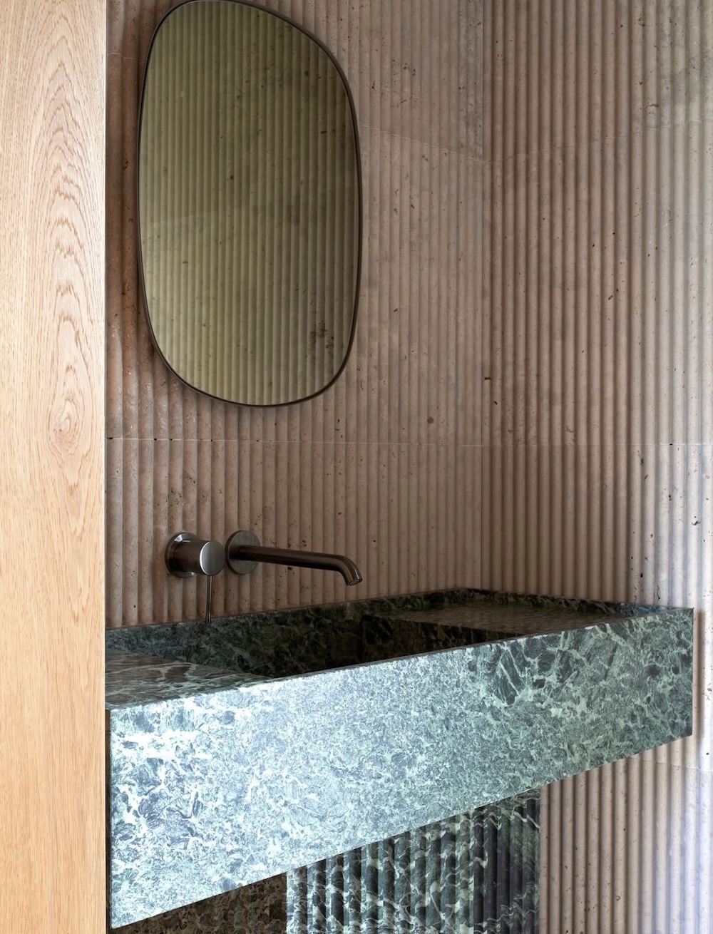 Cecilia bathroom vanity, alternate view 2 - Carlyle Collective