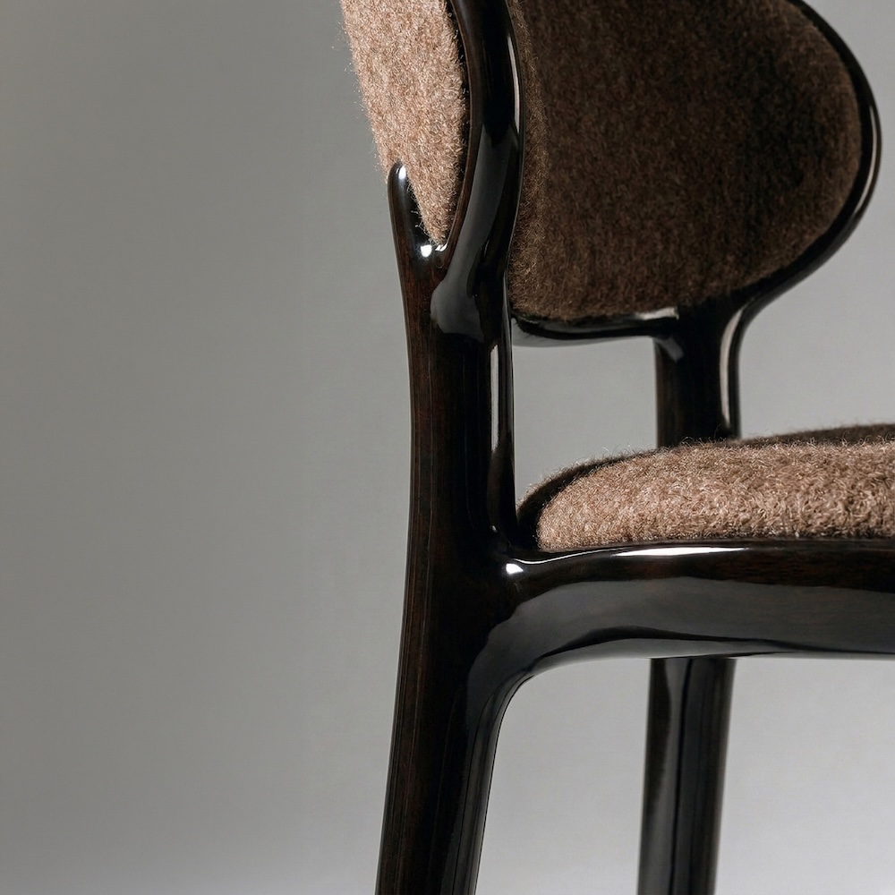 Yves dining chair, alternate view 2 - Carlyle Collective