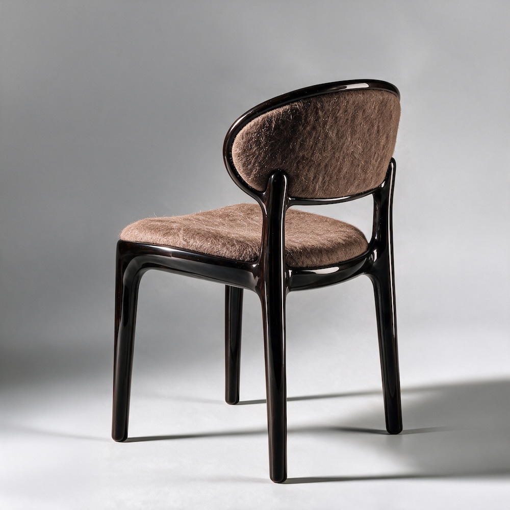 Yves dining chair, alternate view 3 - Carlyle Collective