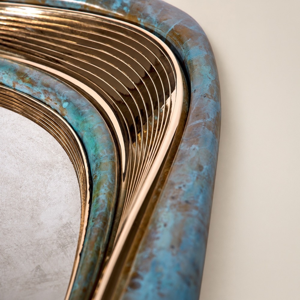 Strata mirror, alternate view 5 - Carlyle Collective