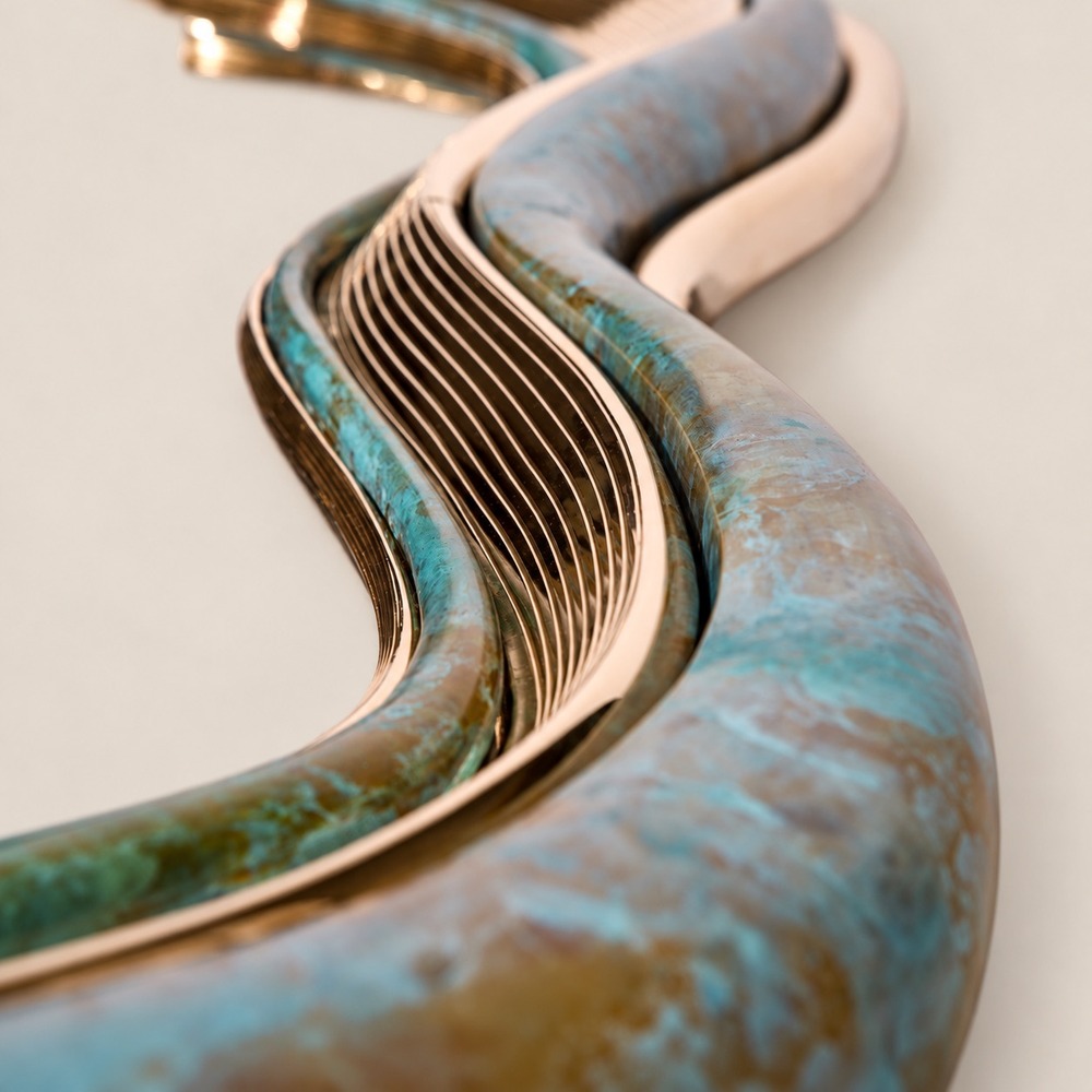 Strata mirror, alternate view 7 - Carlyle Collective