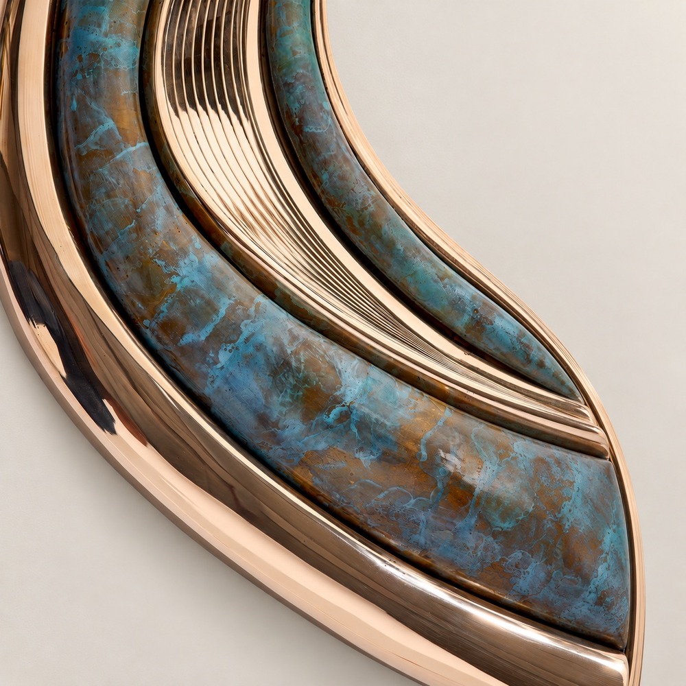 Strata mirror, alternate view 10 - Carlyle Collective