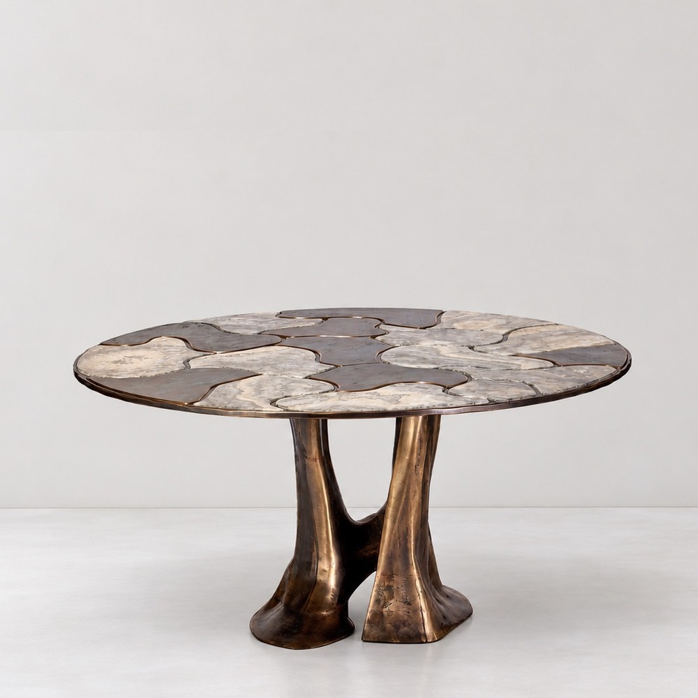 Confluence dining table, alternate view 3 - Carlyle Collective