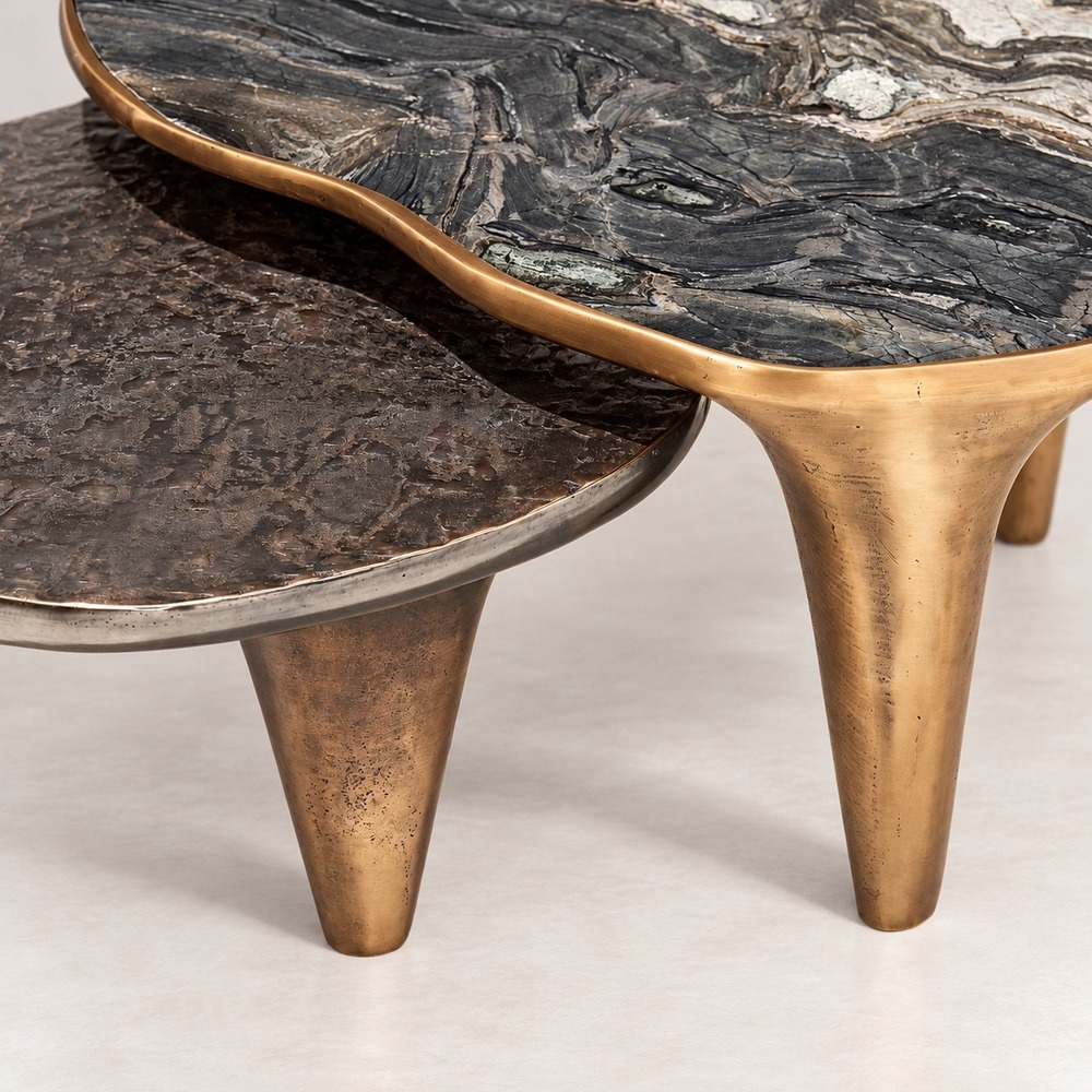 Yin Yang coffee table, alternate view 4 - Carlyle Collective