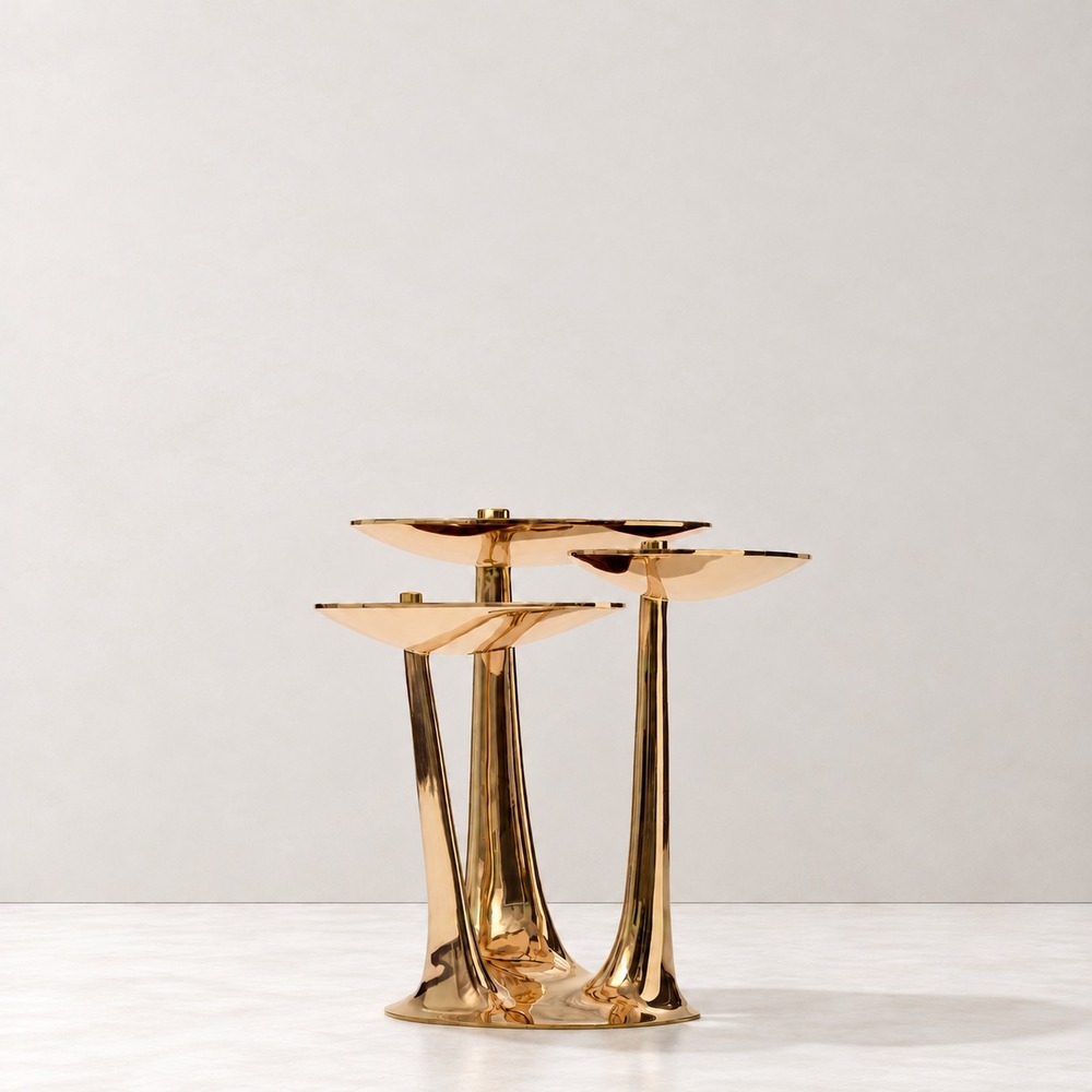 Lily side table, alternate view 4 - Carlyle Collective