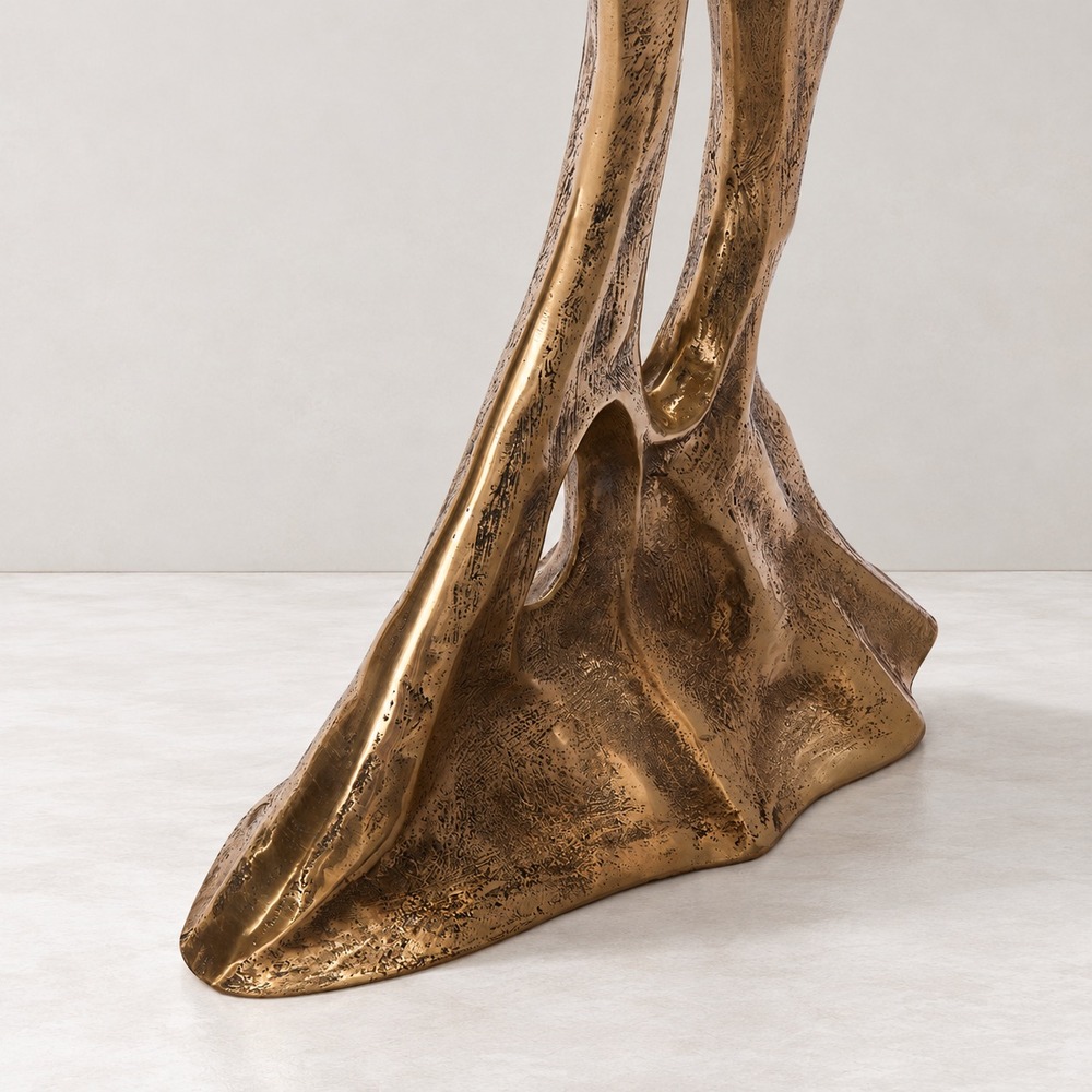Fossil side table, alternate view 3 - Carlyle Collective