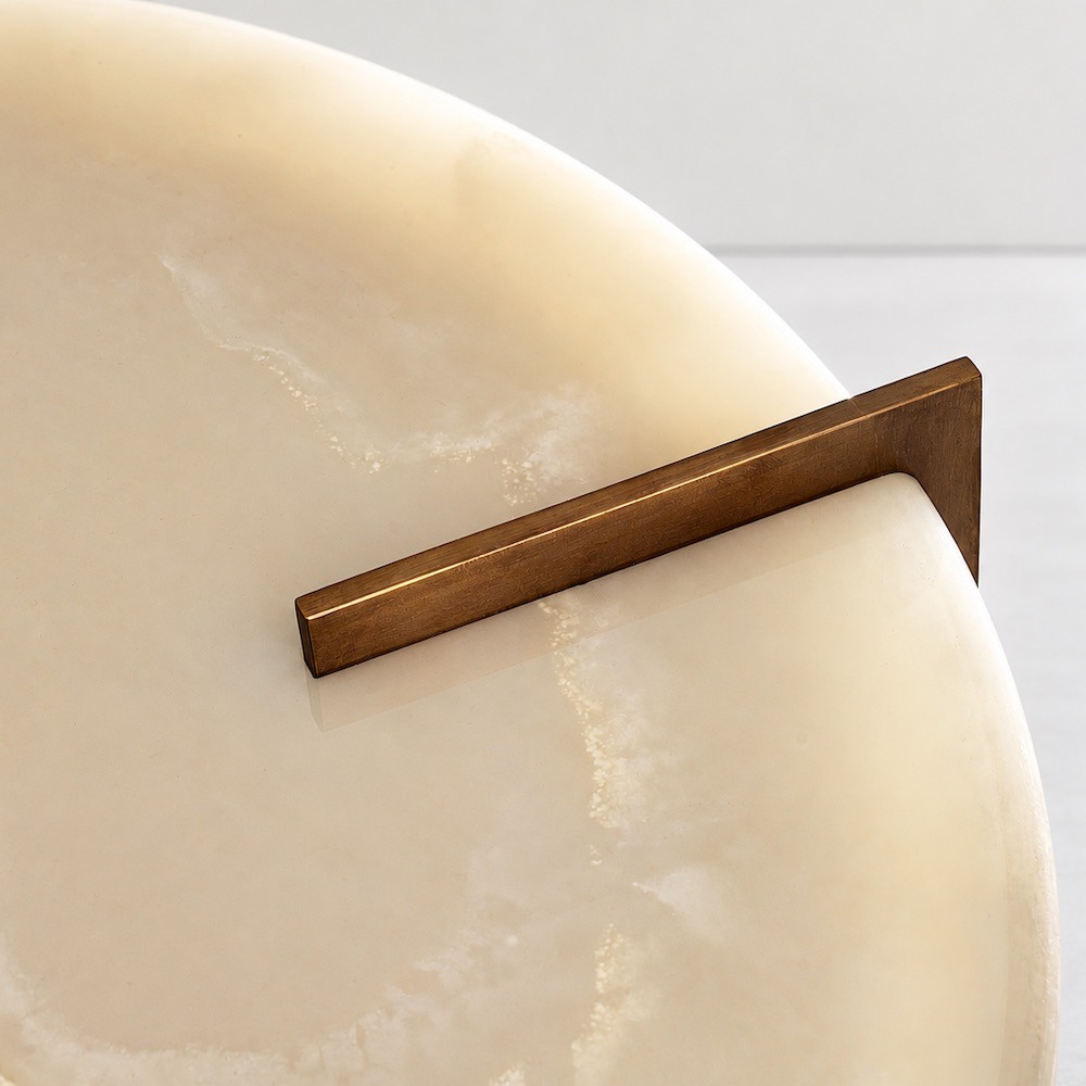 Candy Elliptical coffee table, alternate view 4 - Carlyle Collective