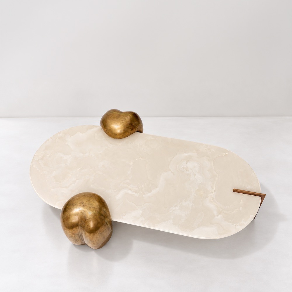 Candy Elliptical coffee table, alternate view 6 - Carlyle Collective