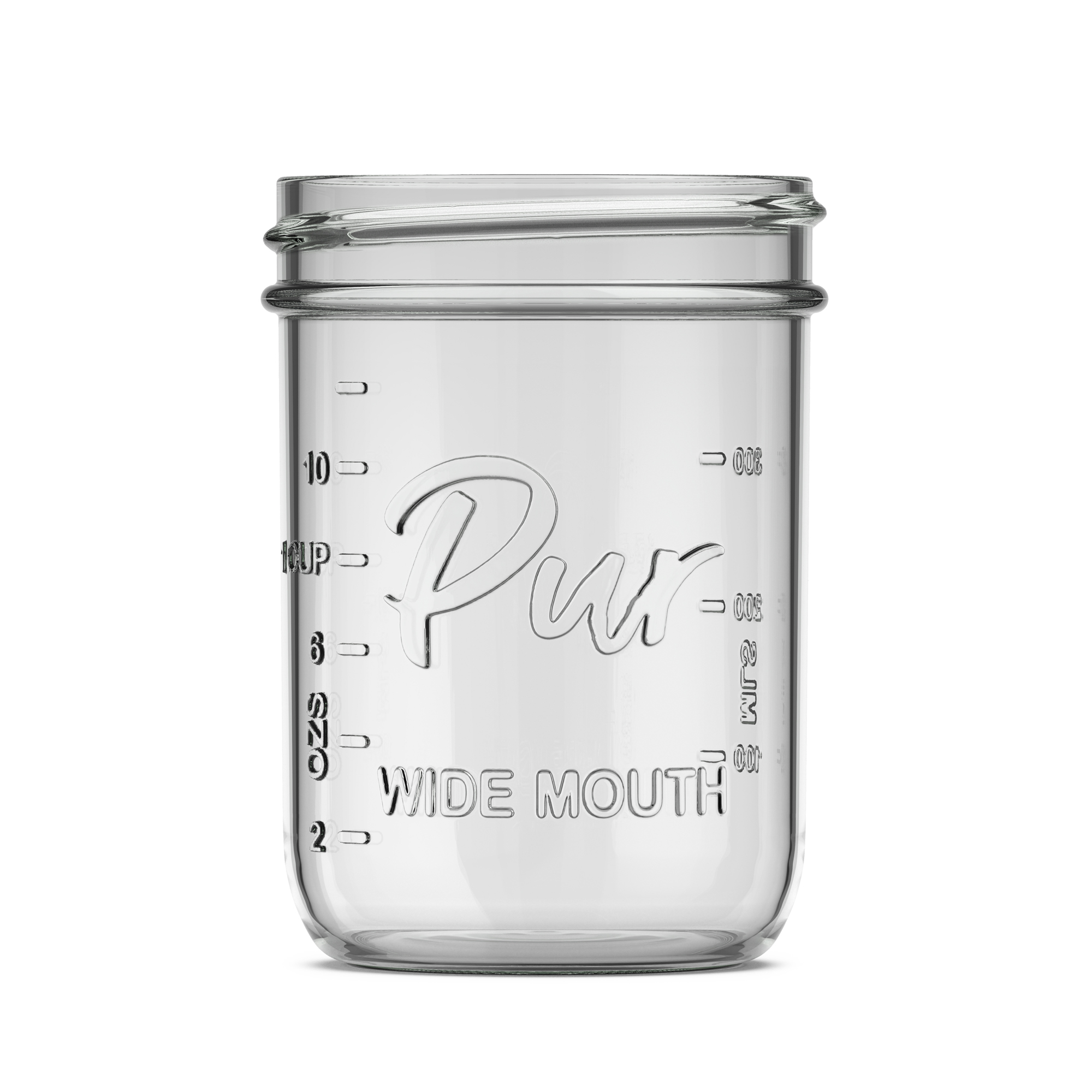 8 oz Mason Jar, Regular Mouth
