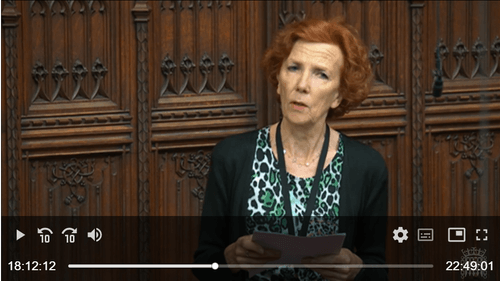 Co-chair of Oxfordshire Inclusive Economy Partnership addresses House of Lords on prison leaver employment initiatives