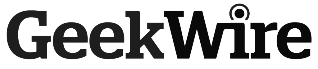 GeekWire text logo in black font.