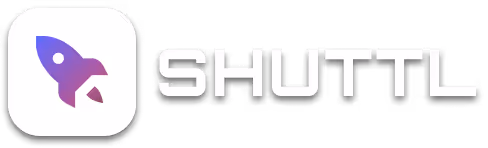 The logo for shuttl