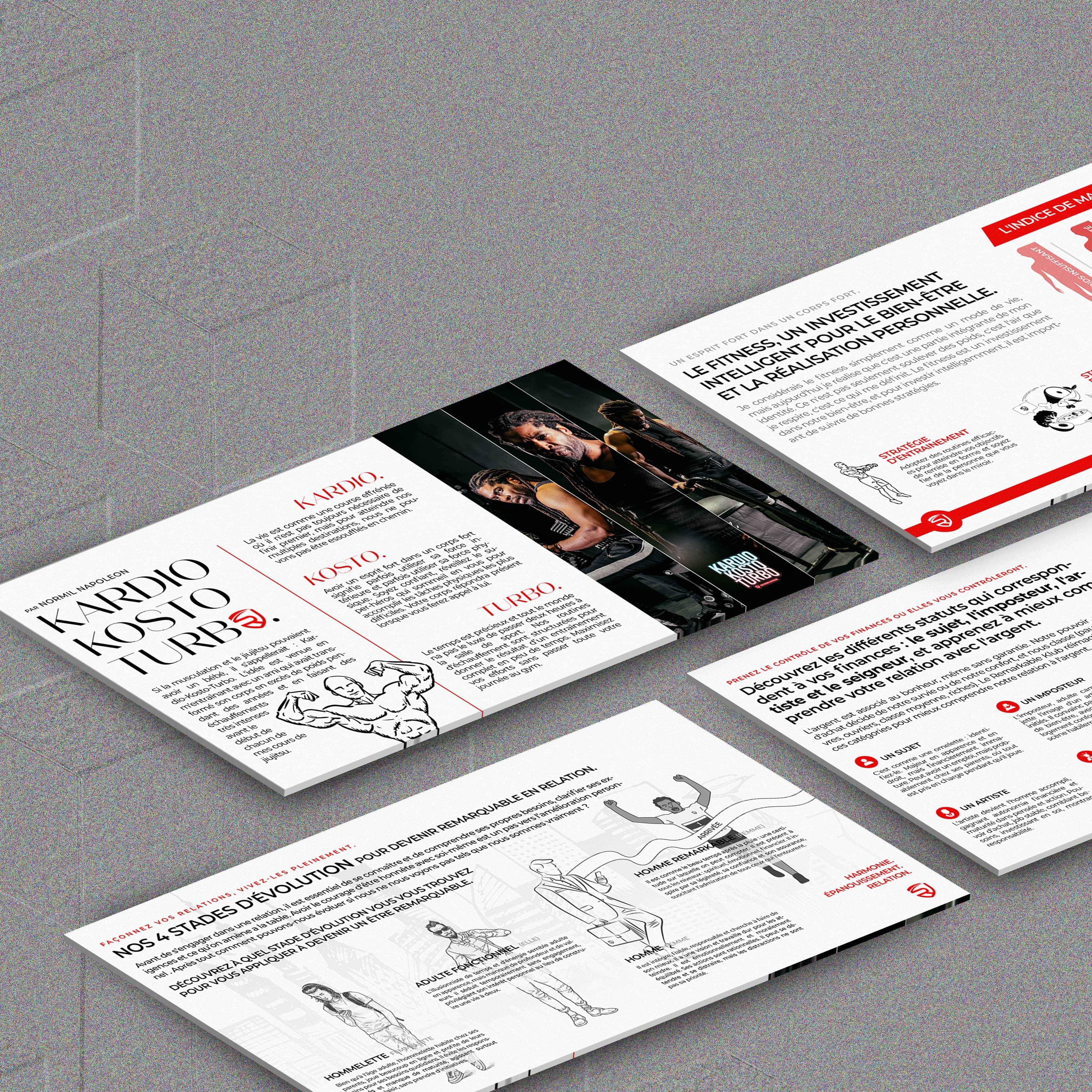 graphismes pour bannières numériques et imprimées pour Remarkable Klub à Montréal, branding et design graphique