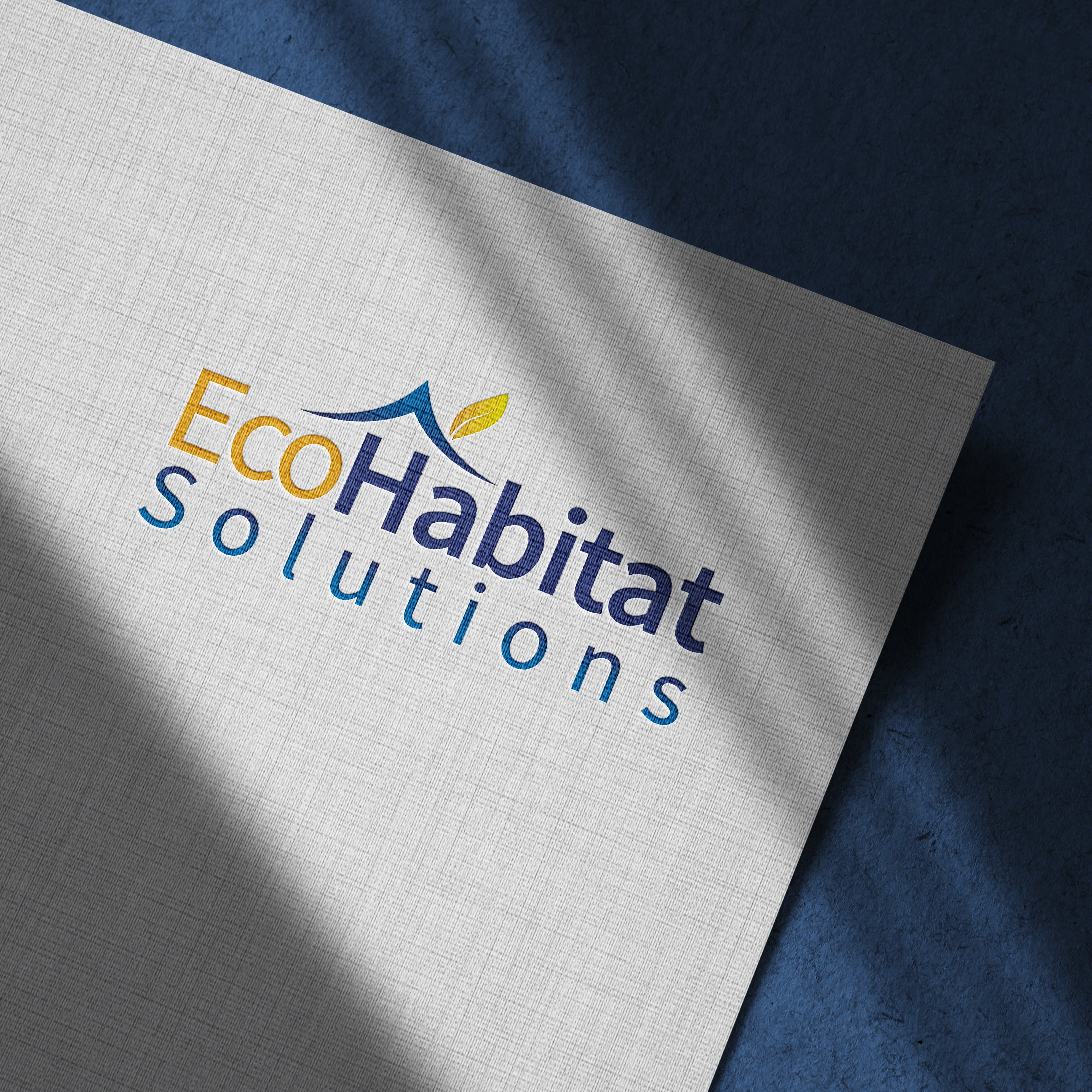 conception de logo pour ÉcoHabitat