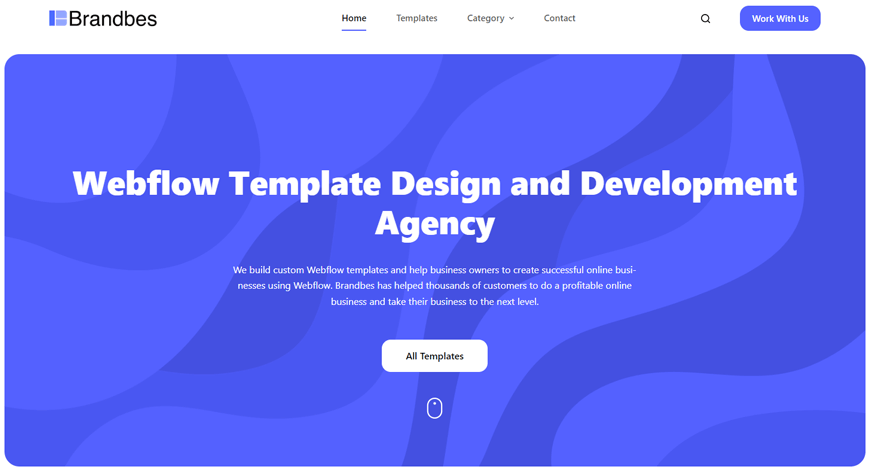 Brandbes Webflow Template Design and Development Agency