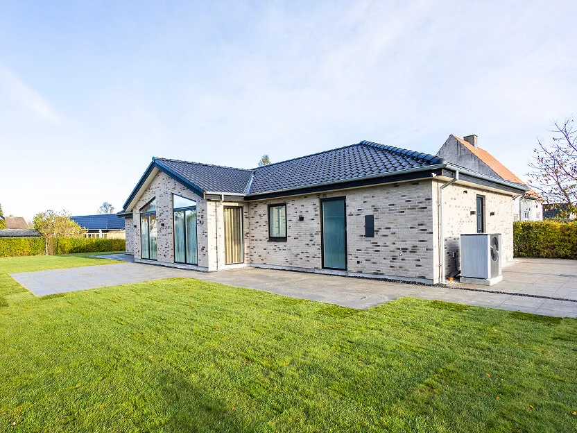 Nybyg brolægning af sten