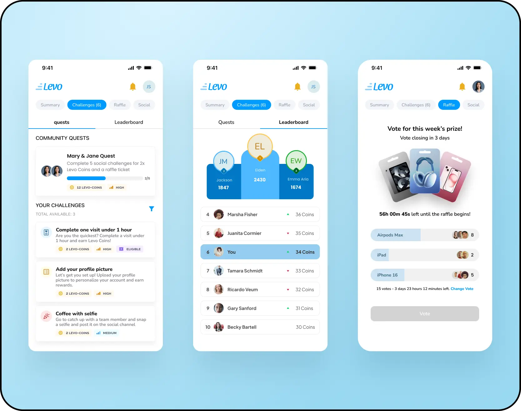 Rewards center
