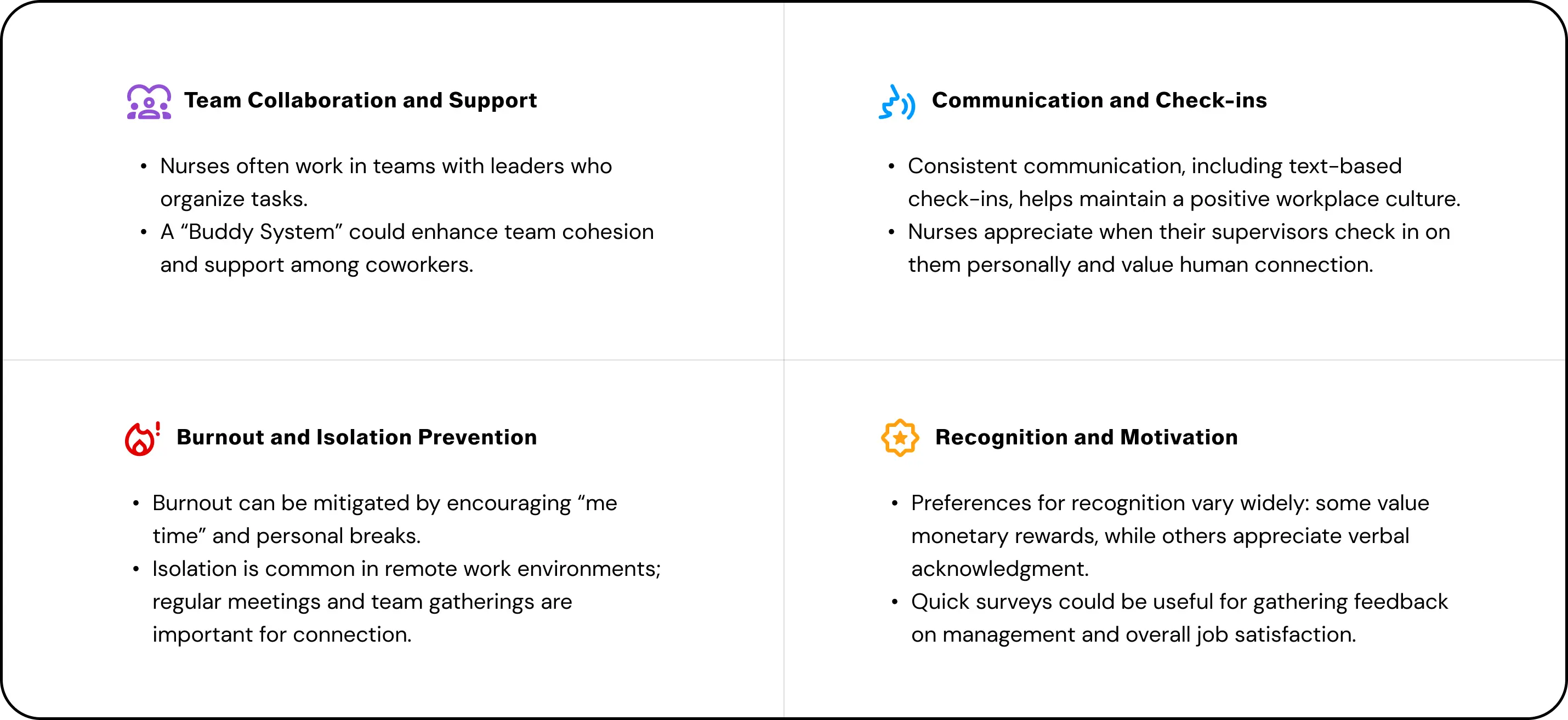 Interview insights