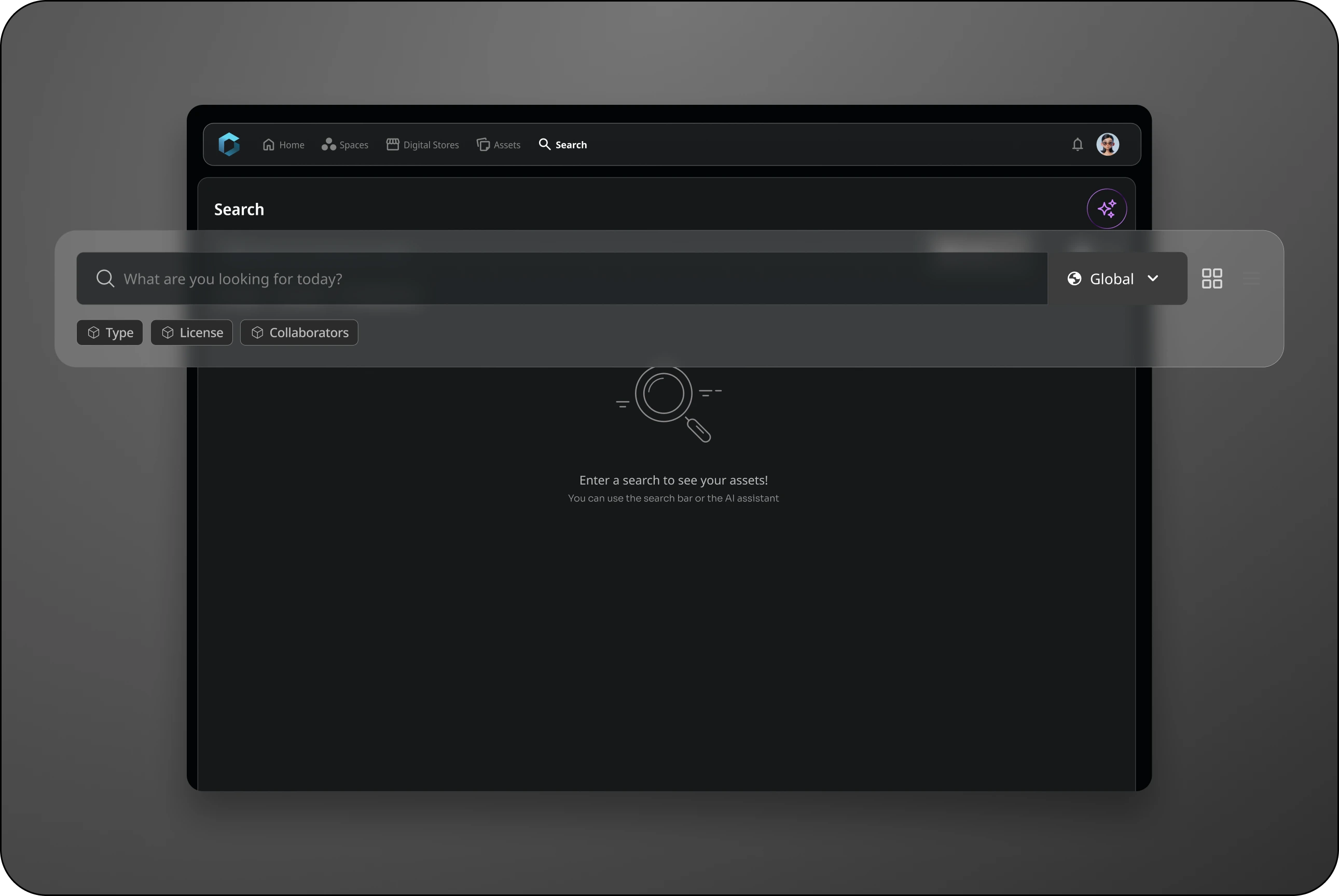 Unified search bar