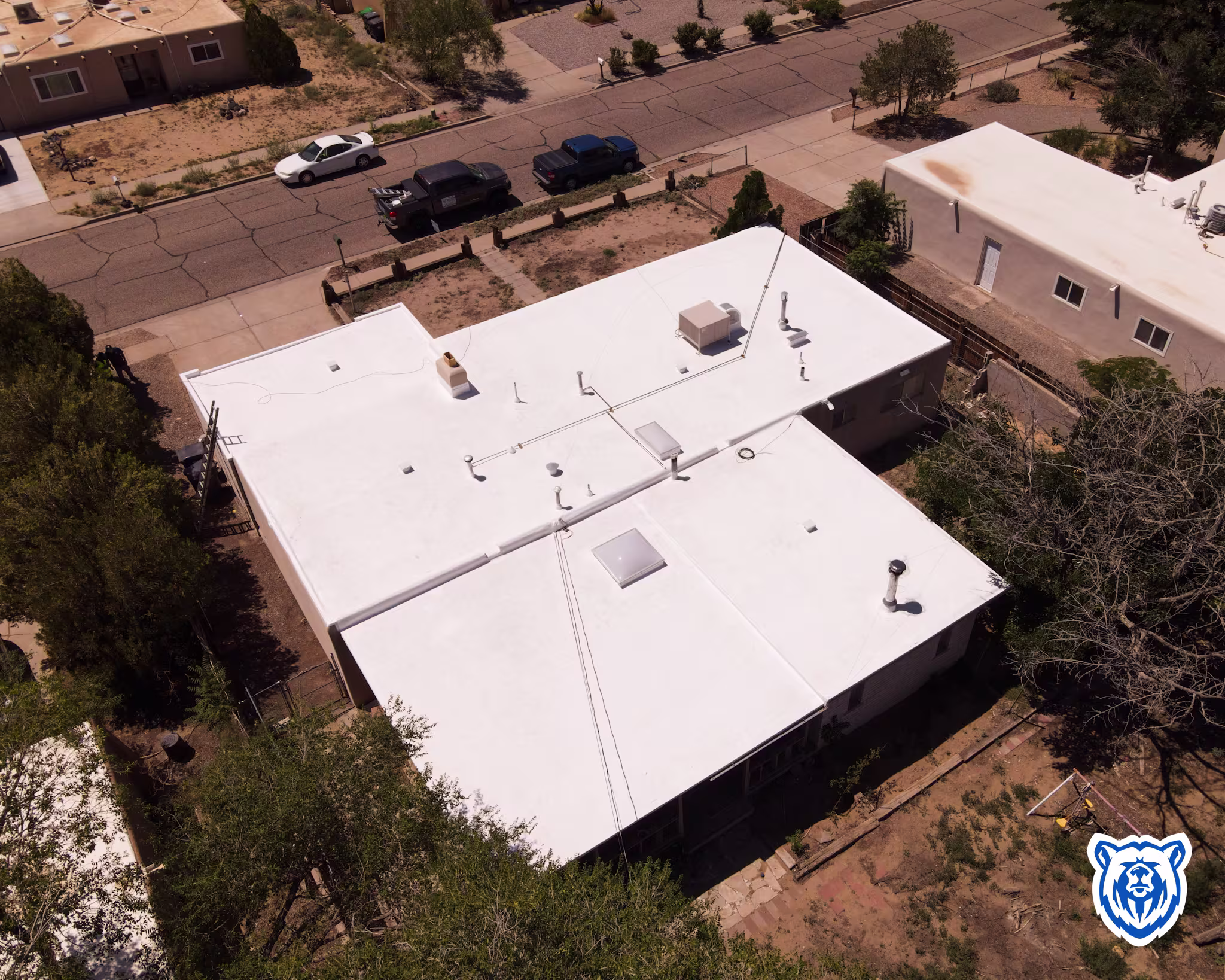 TPO roof replacement in Bernalillo County outside Albuquerque