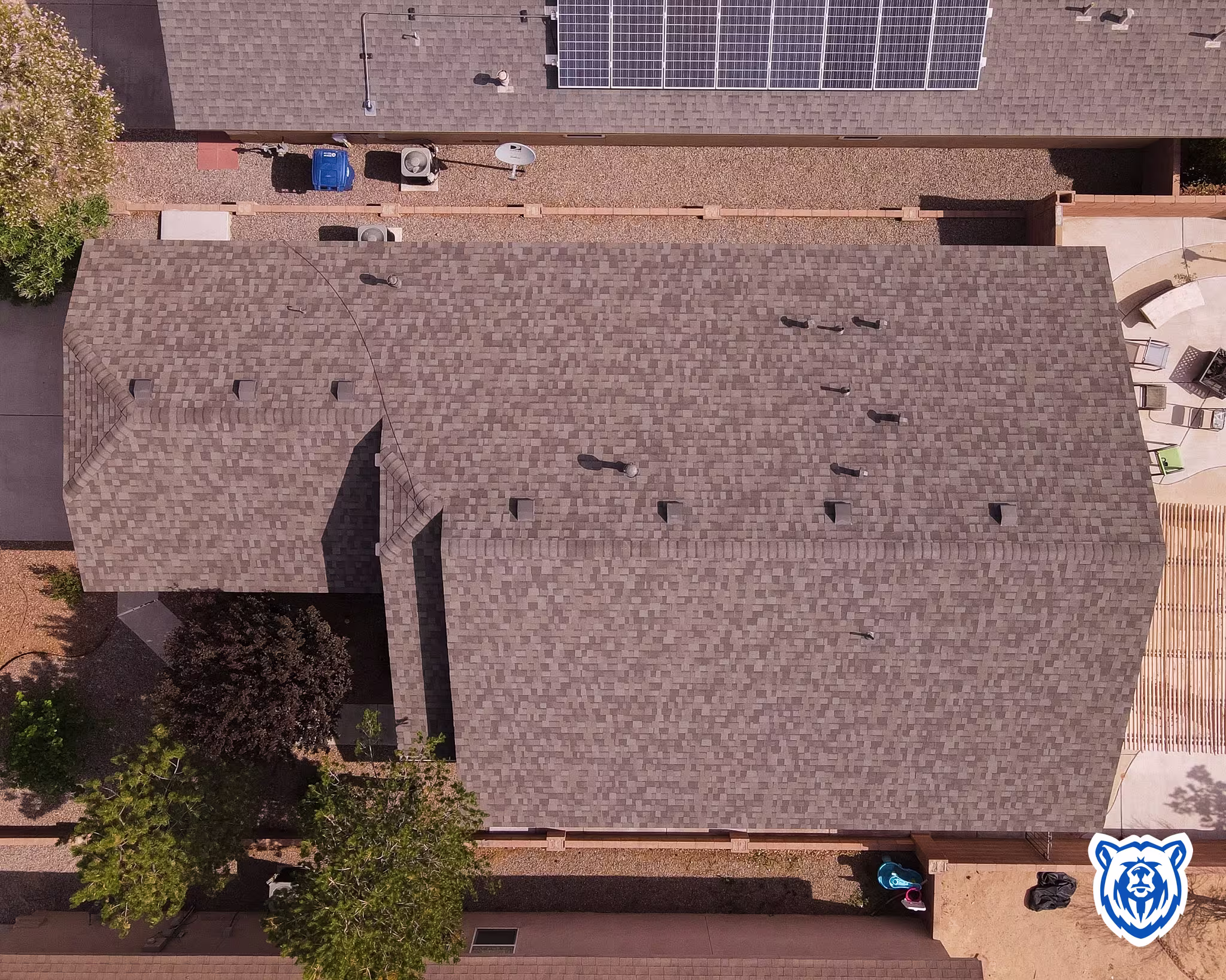 Shingle roof replacement in NW Albuquerque ventana ranch