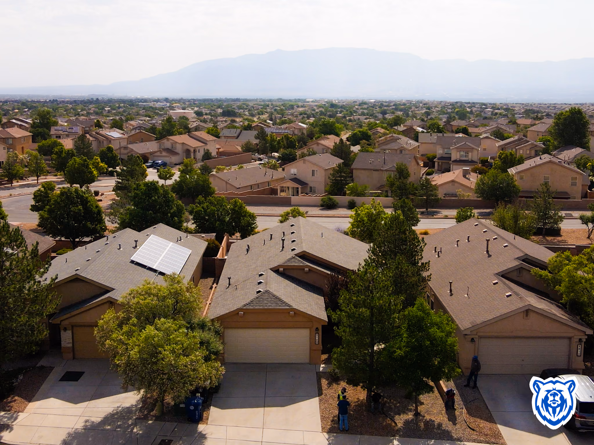 Shingle roof replacement in NW Albuquerque ventana ranch