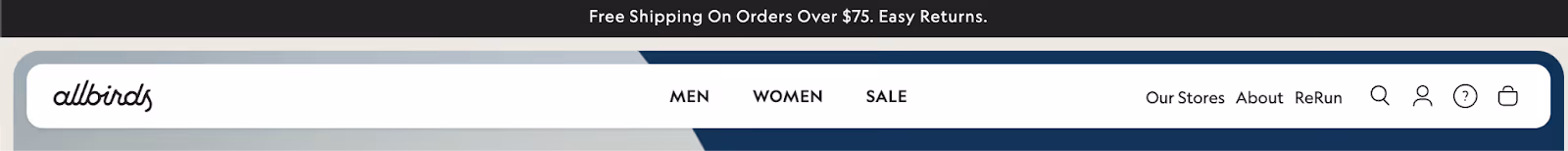 Black Friday Cyber Monday sticky bar for free shipping on a Shopify website