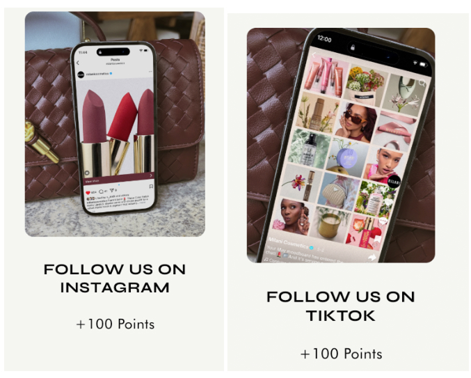 brand advocacy loyalty program Club Milani; brand recall loyalty program Club Milani