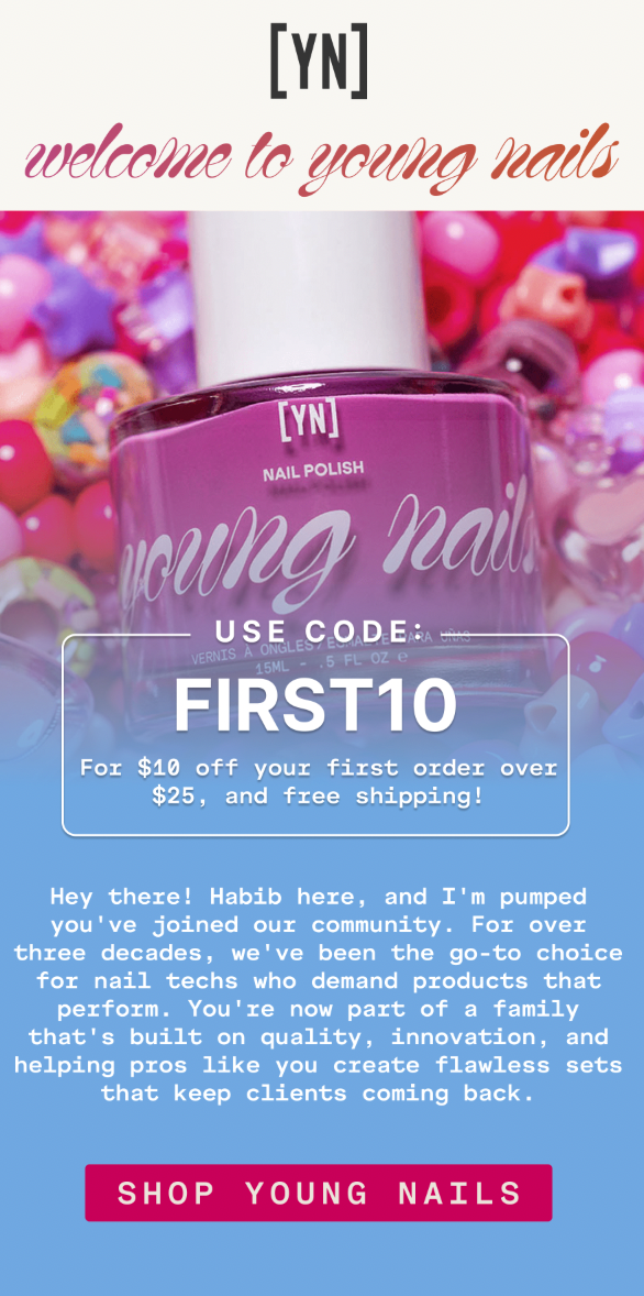 welcome email templat