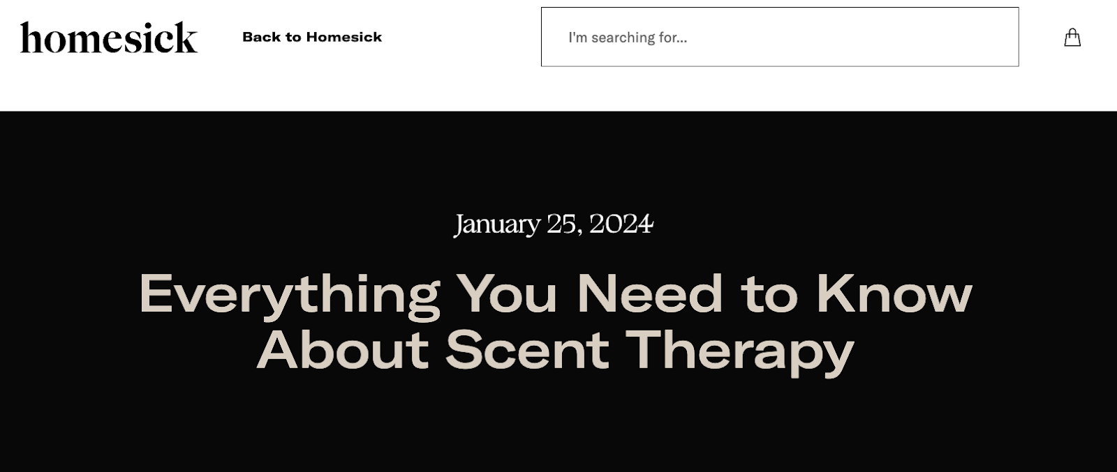 candle blog e-commerce strategy