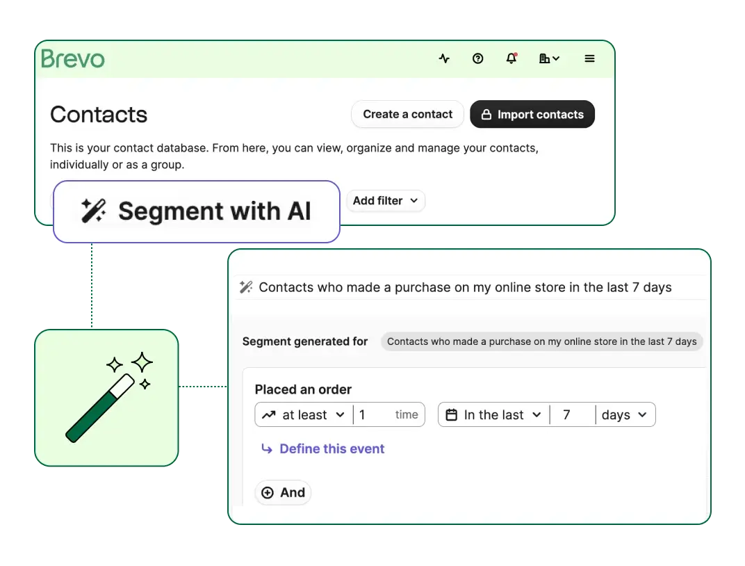 brevo ai segmentation