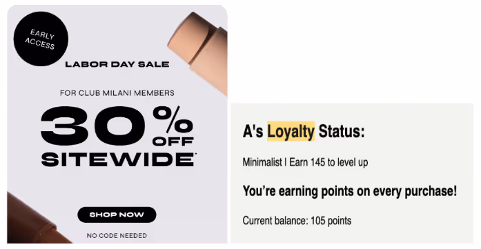 Loyalty subscription email examples
