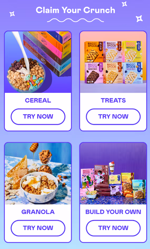 Health-focused brands can learn how to create Welcome email campaigns from Magic Spoon